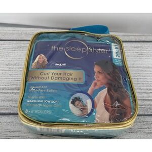 Styler 6-inch Hair Curlers, Large, 8-Count. New